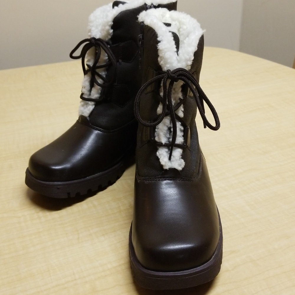 Totes Leather Boots